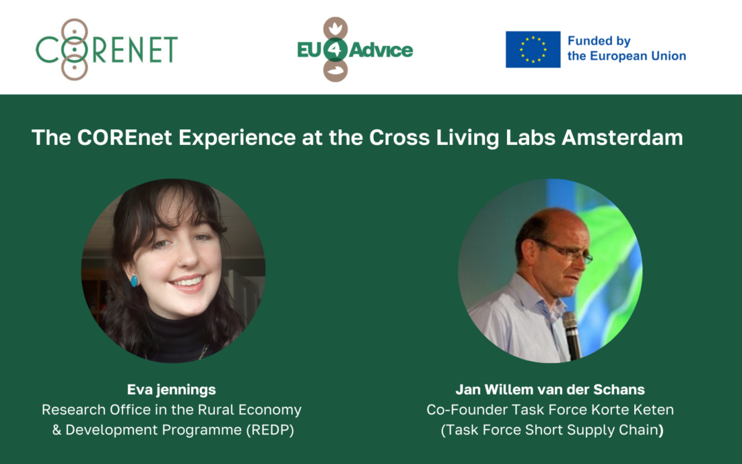 The COREnet Experience at the EU4Advice Cross Living Labs Event in the Netherlands