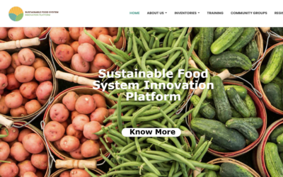 The Sustainable Food System (SFS) Innovation Platform is a one-stop digital information shop!