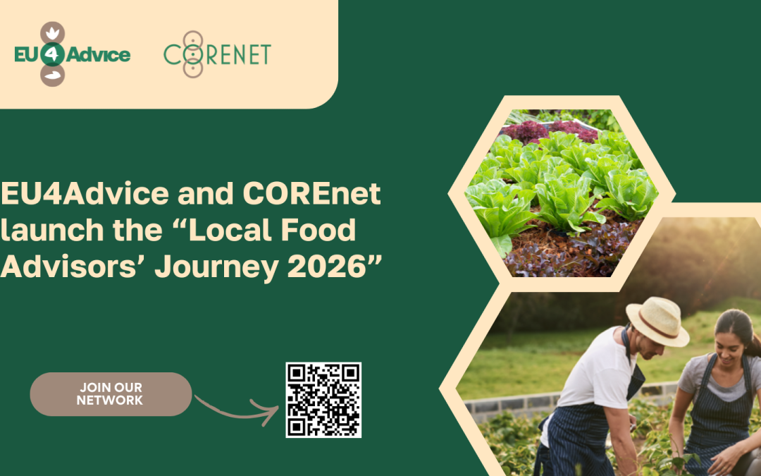 EU4Advice and COREnet launch the “Local Food Advisors’ Journey 2026”