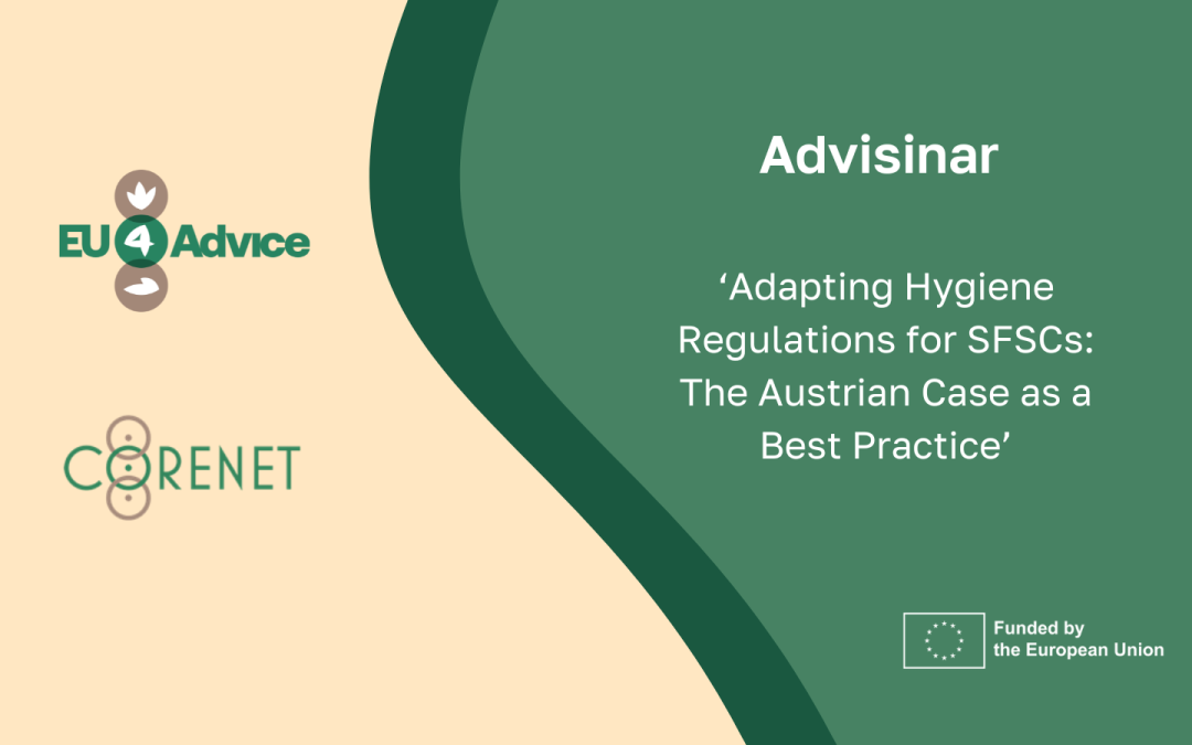 First Advisinar Highlights the Austrian Strategy of Food Hygiene towards the local producers